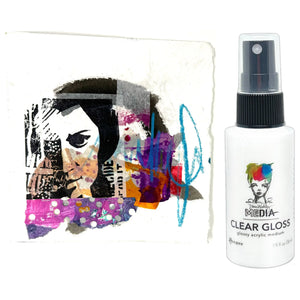 Ranger Ink - Dina Wakley Media - Gloss Spray - Clear