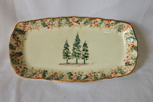 Load image into Gallery viewer, Arte Italica Natale Christmas Trees Tray/Dish/Platter