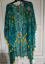 Load image into Gallery viewer, Natural Life Kimono with Tassels