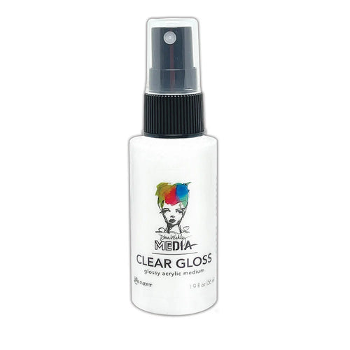 Ranger Ink - Dina Wakley Media - Gloss Spray - Clear