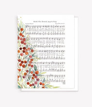 Load image into Gallery viewer, Watercolor Hymn Greeting Card Boxed Set of 8 cards and envelopes,(9 Christmas) (Marydean Draws)