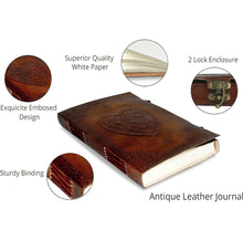 Load image into Gallery viewer, Leather HEART Sketchbook/Journal
