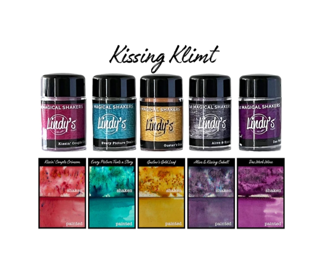 Flat Shakers 5 Pack, Kissing Klimt