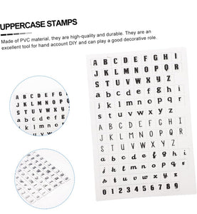 Alphabet & Number Stamps 114 pc, Crafter's Square