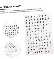 Alphabet & Number Stamps 114 pc, Crafter's Square