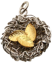 Load image into Gallery viewer, Bird Nest Charm/Pendant