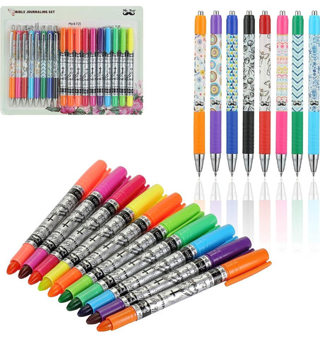 Mr. Pen Bible Journaling Kit, 18 Pack 10 Bible Gel Highlighter, 8 Bible Pens