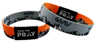 Tap To Pray Wristbands - Tap W/Phone For Daily Verse/Prayer: Small/Med/LG / God is Greater Than The Highs and Lows
