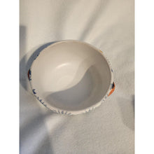 Load image into Gallery viewer, Mod Dep Italy Colorful Covered Woman/ Lady Dish with Handles Apox. 4.25&quot;