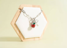 Load image into Gallery viewer, Stainless Steel Paperclip Carabiner Charm Holder Necklace: Stainless / 18"+2"