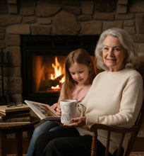 Load image into Gallery viewer, New Rae Dunn Artisan Collection Mug with charm,  "I Love Nana"