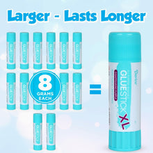 Load image into Gallery viewer, Darice Giant Disappearing Purple Glue Sticks, Large 115-gram Jumbo XL Glue Stick - Dries Clear, Washable, Non-Toxic - Classroom Back to School Supplies - 1 Pack 4.05oz