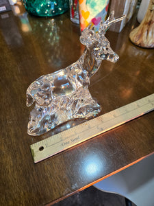 Princess House Wonders of the Wild Crystal Deer