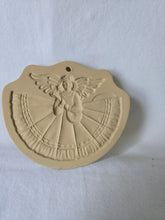 Load image into Gallery viewer, Vintage Brown Bag Angel with Lute Ornament/Cookie Art Mold