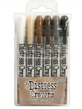 Load image into Gallery viewer, Ranger Tim Holtz Distress Crayons(Ranger) Each Set Sold Seperately