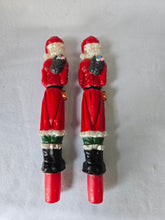 Load image into Gallery viewer, Santa Claus Sculptured Taper Candles