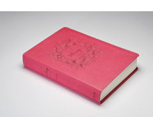 Load image into Gallery viewer, The Message Large Print (Leather-Look, Dusty Rose Floral): The Bible in Contemporary Language