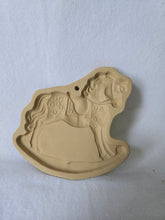 Load image into Gallery viewer, Vintage Brown Bag Rocking Horse Ornament/Cookie Art Mold