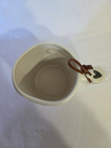 New Rae Dunn Artisan Collection Mug with charm,  "I Love Nana"
