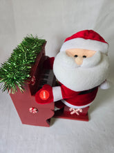 Load image into Gallery viewer, Animated Piano Santa