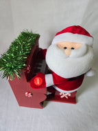 Animated Piano Santa