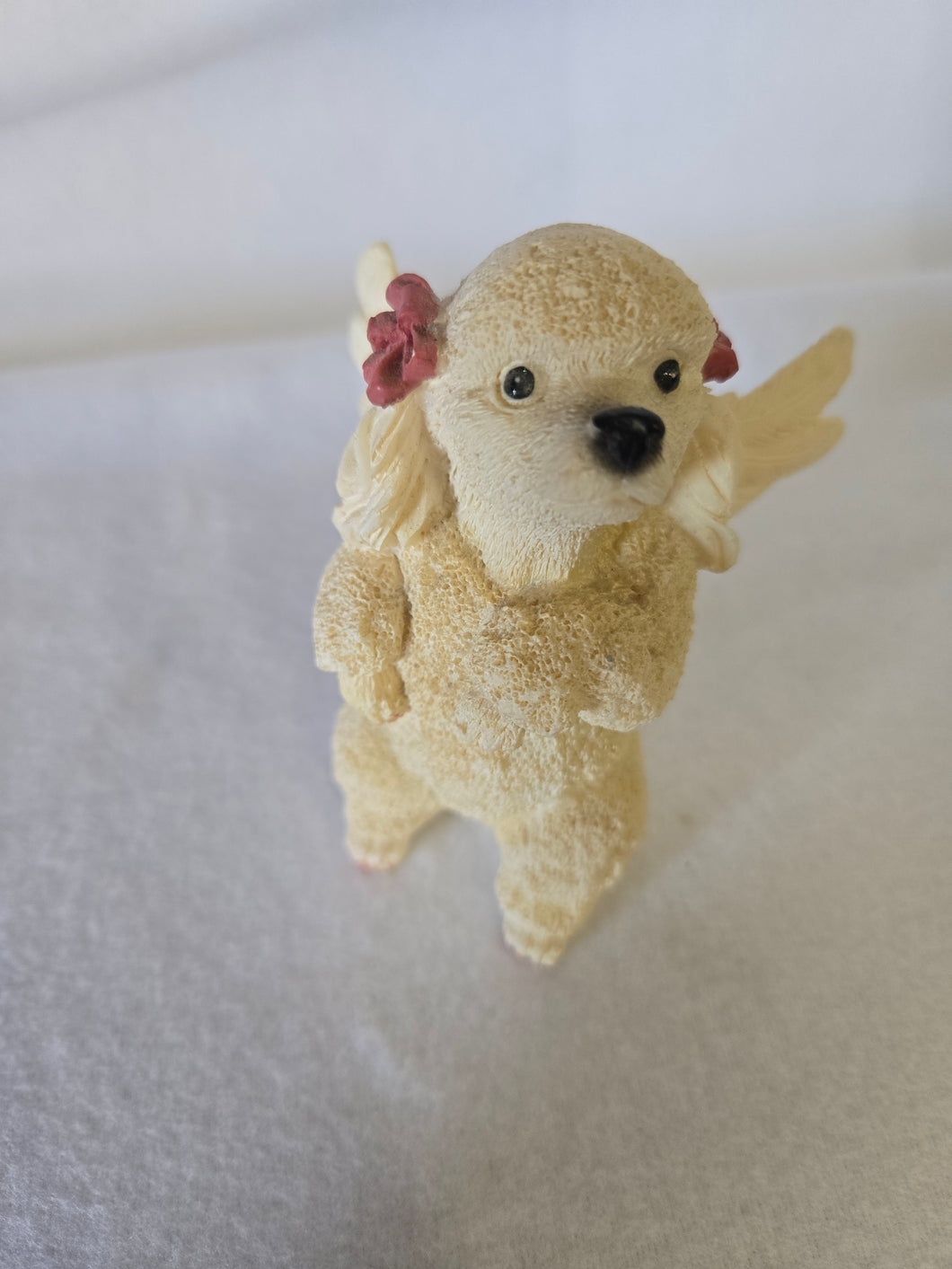 Angel Poodle Dog Figurine