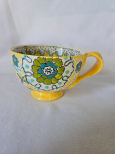 New Anthropologie Elka Ayaka Pedestal Mug
