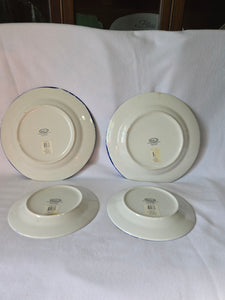 Studio 33 Winter Holiday Snowflake Plates