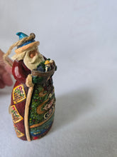 Load image into Gallery viewer, Jim Shore Heartwood Creek "Two-By-Two" Santa with Noah's Ark Ornament