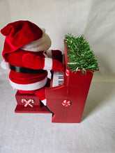 Load image into Gallery viewer, Animated Piano Santa