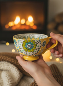 New Anthropologie Elka Ayaka Pedestal Mug – Faith Reflections