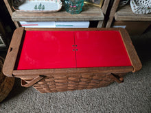 Load image into Gallery viewer, Vintage Picnic Basket