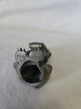 Load image into Gallery viewer, Vintage Honeywell Hudson Pewter Saint Bernard Dog Figurine