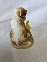 Load image into Gallery viewer, Vintage HOMCO Porcelain Cocker Spaniel Puppy, Dog with Duck Figurine
