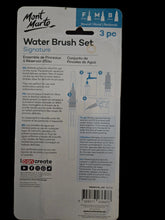 Load image into Gallery viewer, Water Brush Set Signature Round 3pc (Mont Marte)