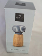 Load image into Gallery viewer, New in box Kahler Hammershoi Salt or Pepper grinder