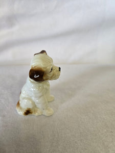 Brinn's Bone China Vintage Terrier Dog Figurine