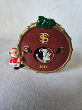Load image into Gallery viewer, Florida State Seminoles FSU Santa Claus Christmas Ornament (2011)