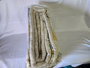 Reversible King Quilt and Pillow Shams in Sarah Ocean Medley