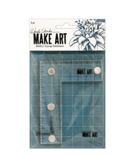Load image into Gallery viewer, Wendy Vecchi MAKE ART Perfect Stamp Positioner Set (Tim Holtz-Ranger)