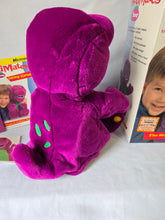 Load image into Gallery viewer, Vintage Interactive Barney Doll
