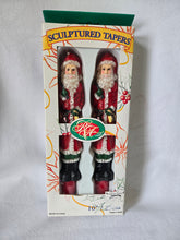Load image into Gallery viewer, Santa Claus Sculptured Taper Candles