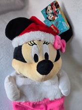 Load image into Gallery viewer, Plush Minnie Mouse Christmas Stocking New Condition