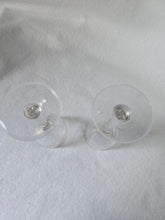 Load image into Gallery viewer, Edwardian Greek Key Etched Cordial Glasses