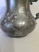 Load image into Gallery viewer, Silver Plated Pitcher by American Co 600 Quadruple.