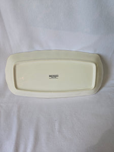 Arte Italica Natale Christmas Trees Tray/Dish/Platter