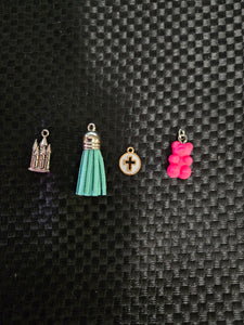 Decorative Beaded Pens with interchangeable charms
