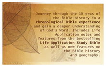 Load image into Gallery viewer, NLT Chronological Life Application Study Bible (Hardcover)