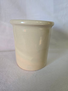Vintage Shaker & Thangs Pottery Crock with Magnolia Design