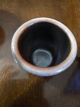 Load image into Gallery viewer, Salmon Falls Pottery Salt Glazed Blueberry vine Pottery Cup